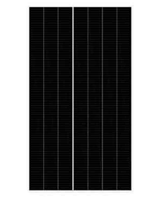 All black solar panels 400W 410W 430W 450W black mono shingled solar panels solar roof tile