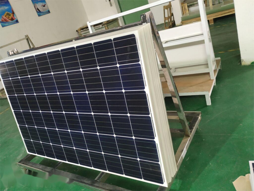 traditional solar panels from factory