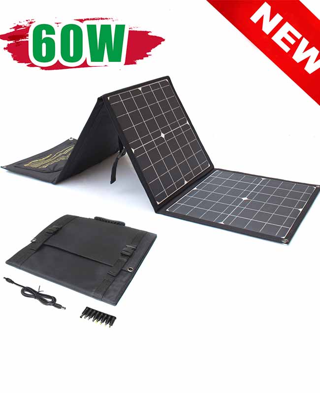 Portable Foldable Solar Cell Panels